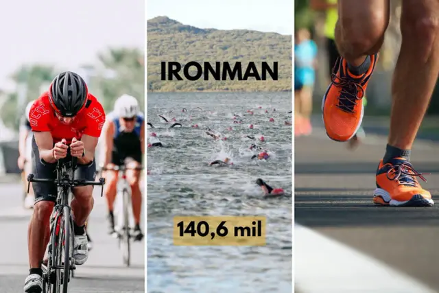 Triathlon Ironman: pływanie, jazda na rowerze i bieg. Dystans 140,6 mil to wyzwanie dla każdego sportowca.